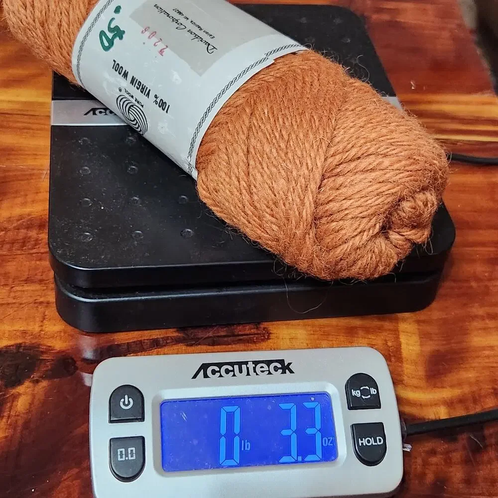 6 Skeins Yarn 100% Virgin Rug Wool Vintage Made USA 100 G 3.5 Oz 70 Yards